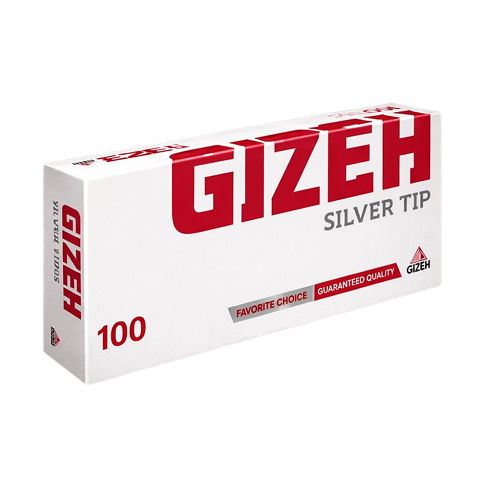 Tip Tube GIZEH Silver 100s Tip Tube GIZEH Silver 100s - Image 1
